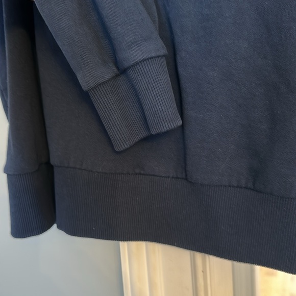 Favorite Daughter Blue Crew Neck Sweatshirt - Picture 5 of 9